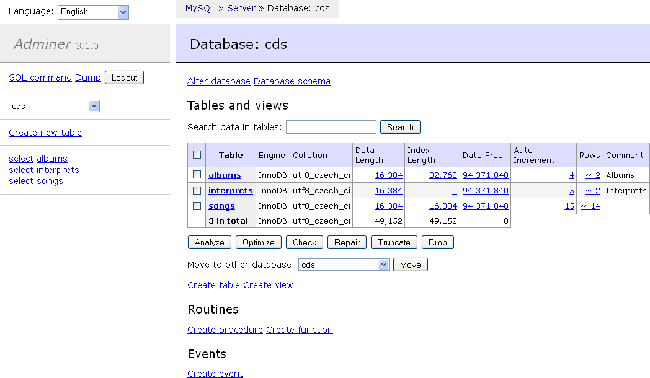 Alternatif Database