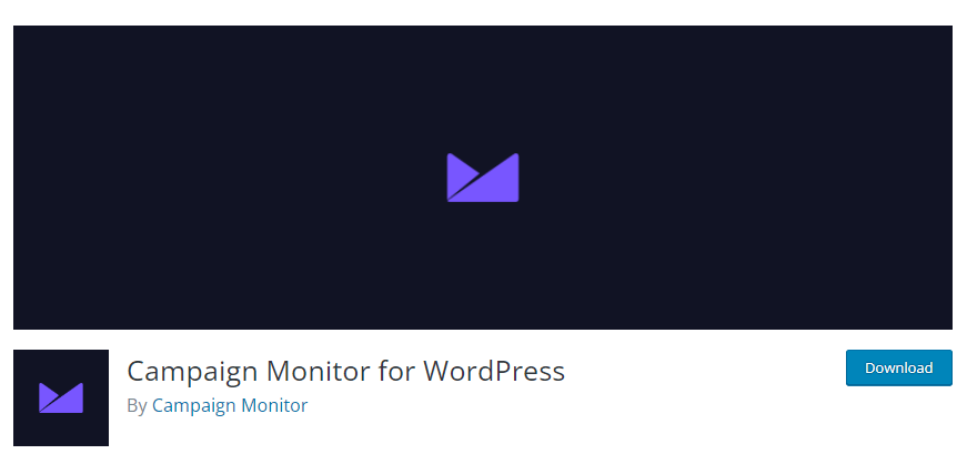 campaign monitor for wordpress