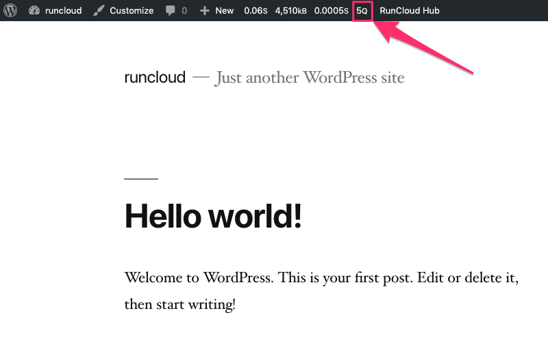runcloud-redis-object-cache-frontend-after