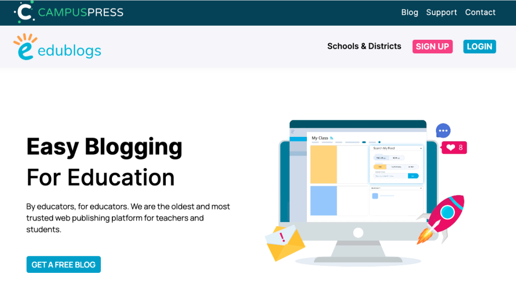 Incsub's Edublogs WaaS Multisite Platform