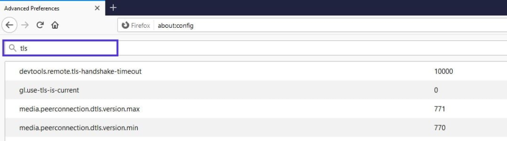advanced preferences error code solution