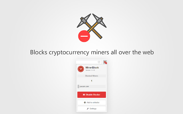 miner block privacy extension homepage