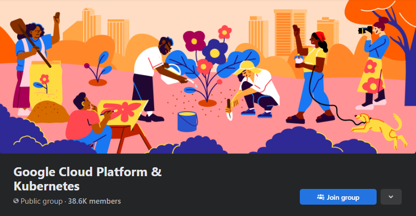 Google cloud platform and kubernetes facebook group