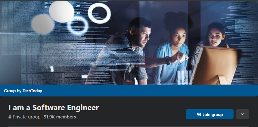 I am a software engineer facebook group