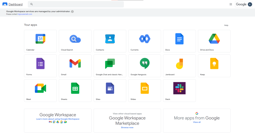 g suite google workspace