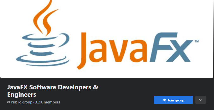 javafx software develoeprs and engineers facebook group