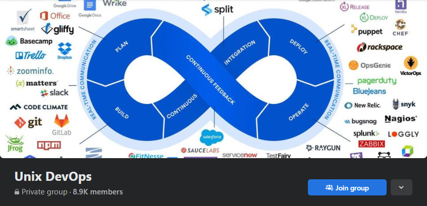unix devops facebook group