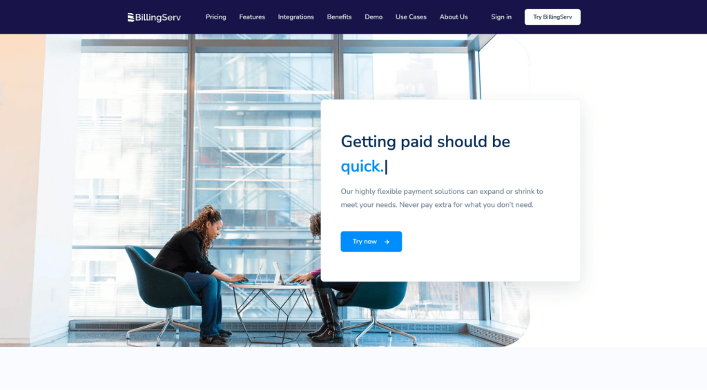 billingserv homepage