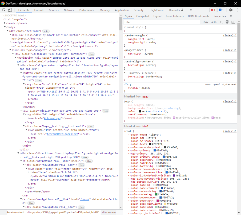 Chrome DevTools