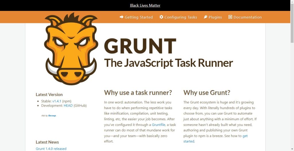 Grunt JavaScript Task Runner