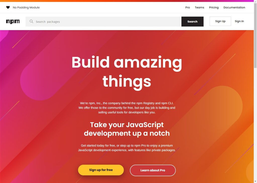 NPM Package Manager