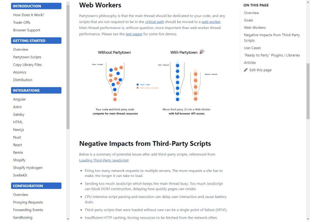 Partytown Workers