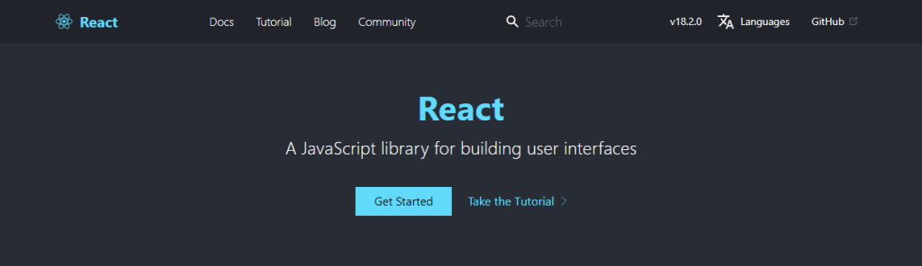 React