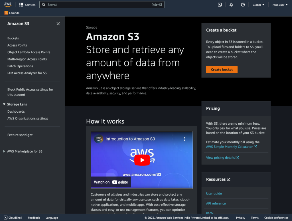 AWS S3 hero image