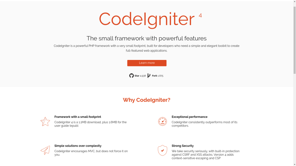 CodeIgniter one of the most powerful and versatile PHP frameworks