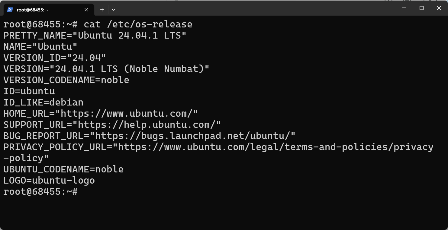 /etc/os-release file