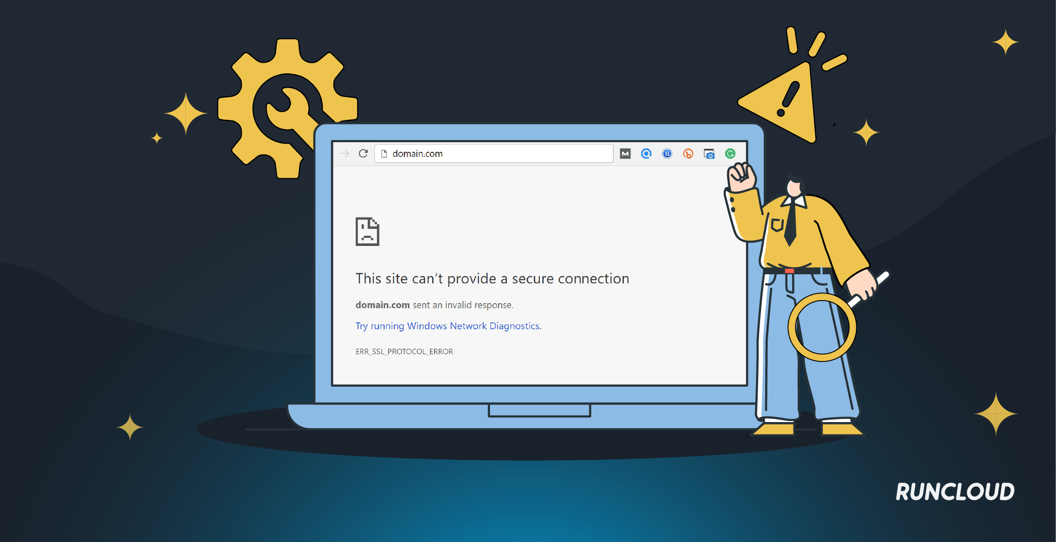 How to fix the ERR_SSL_PROTOCOL_ERROR