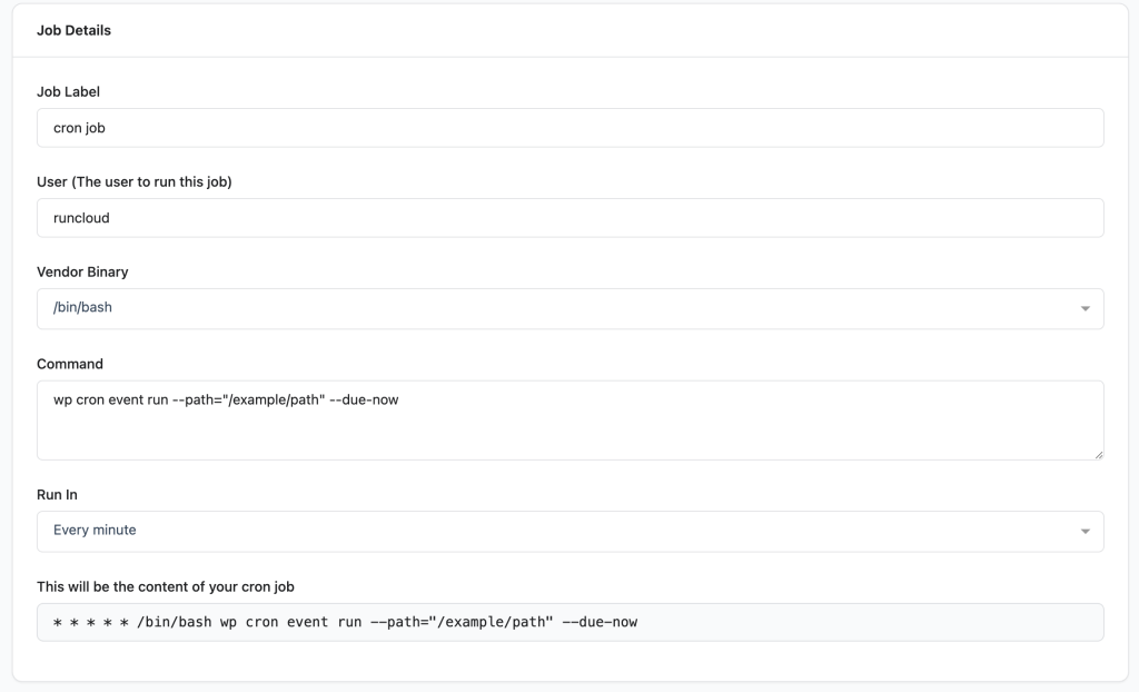 Create cron jon in WordPress