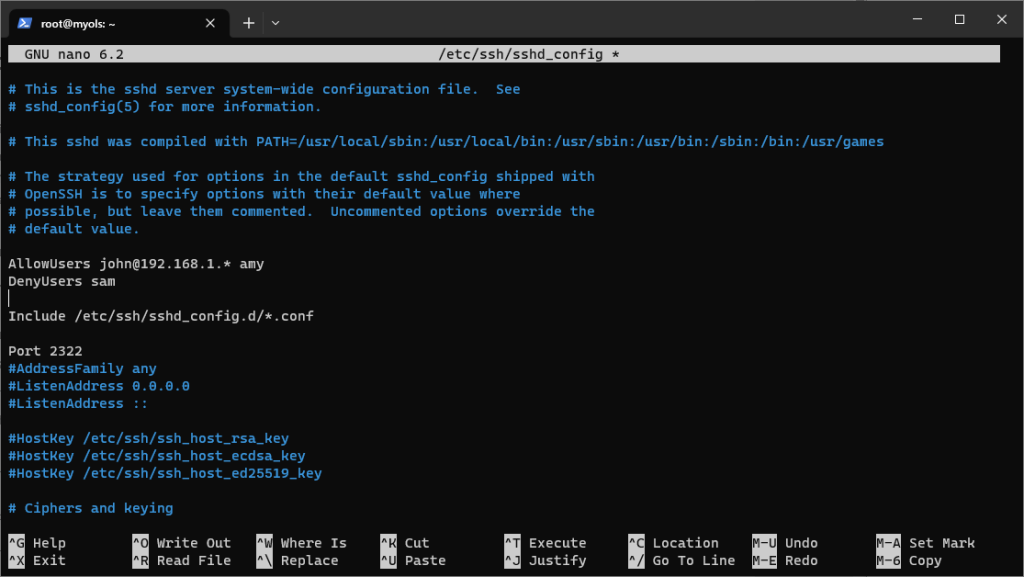 SSH configuration RunCloud CLI